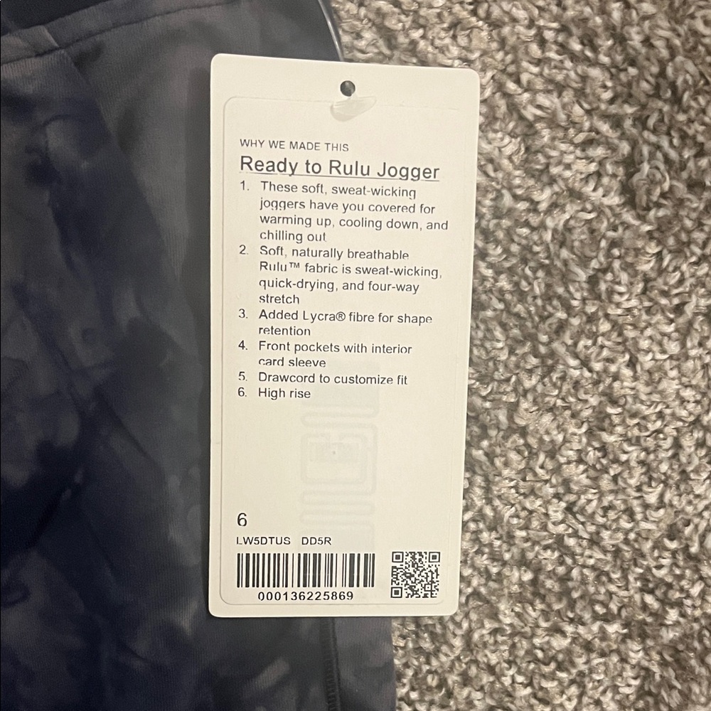 lululemon athletica Rulu Jogger - Black